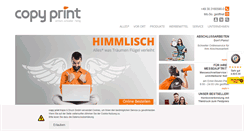 Desktop Screenshot of copyprint.de