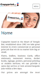Mobile Screenshot of copyprint.ie